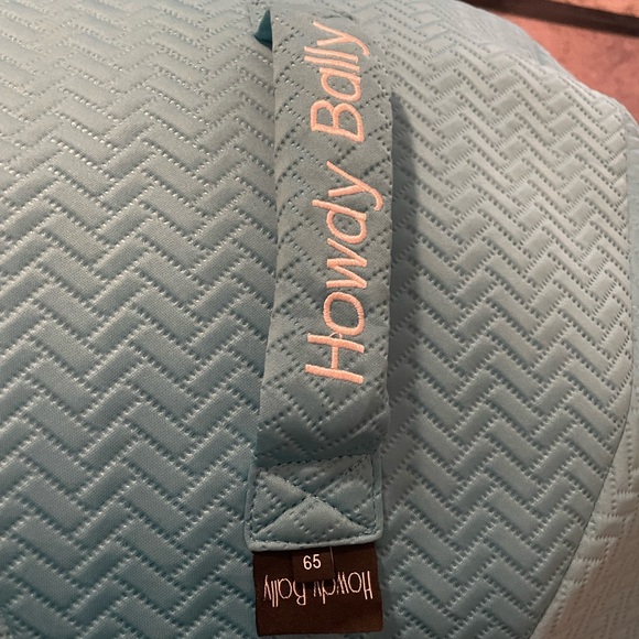 Yoga ball with fabric cover - Picture 2 of 3